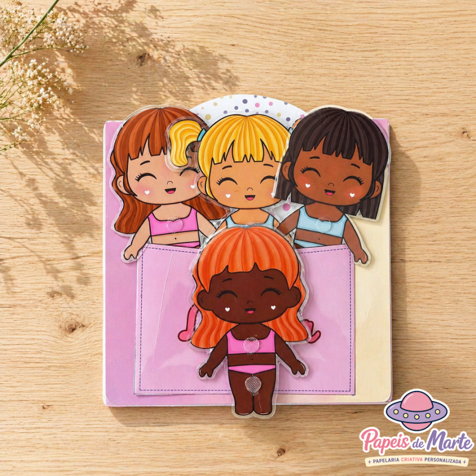 Closet Boneca de Papel | Brinquedo Interativo - #4