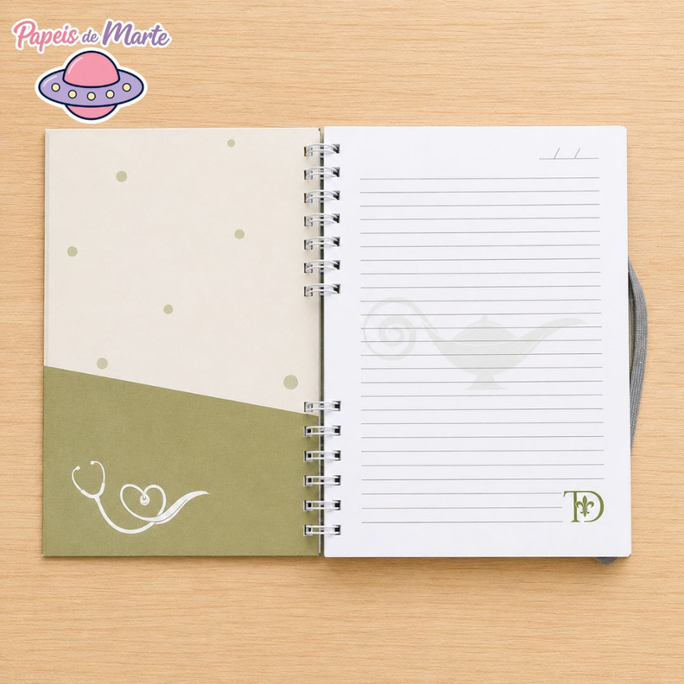 Caderno A5 Profissões 90 folhas - #3