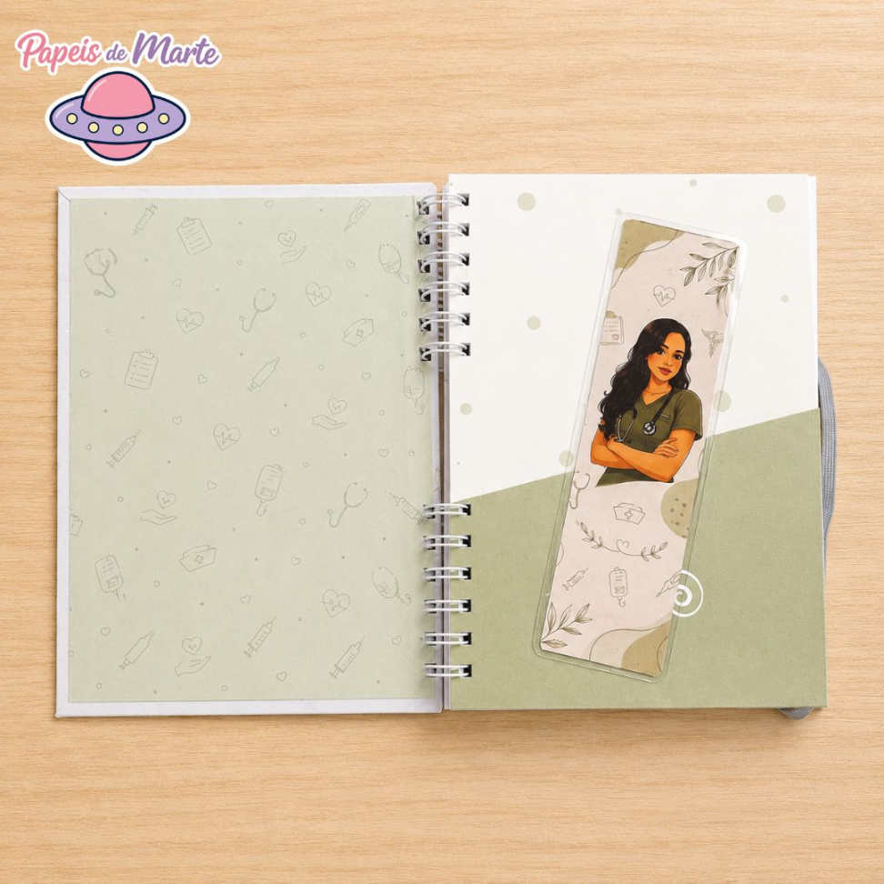 Caderno A5 Profissões 200 folhas