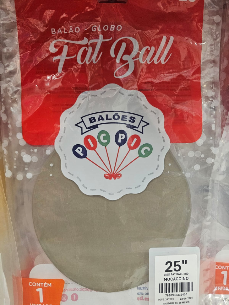 Balão Fat Ball Mocaccino