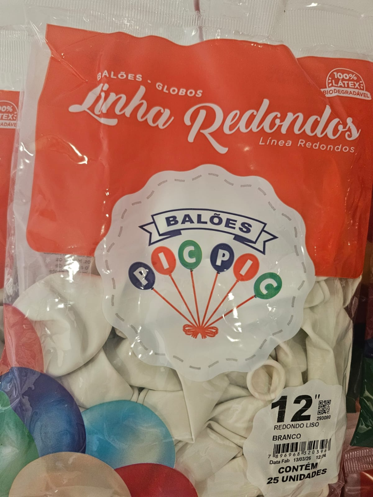 Balão 12" Branco