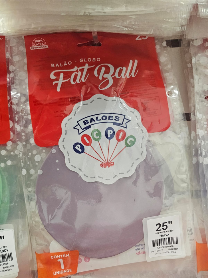 Balão Fat Ball Malva