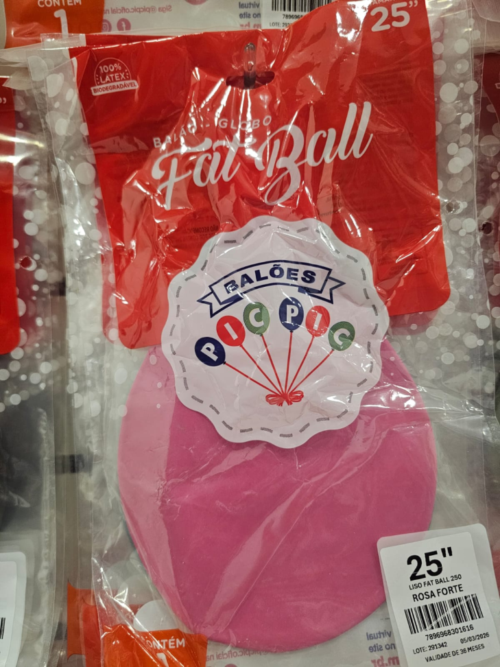 Balão Fat Ball Rosa Forte