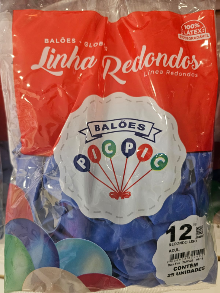 Balão 12" Azul
