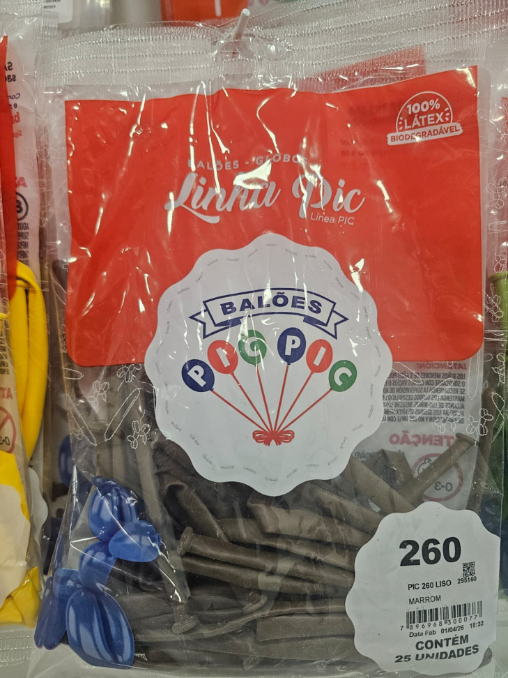 Balão 260 Marrom