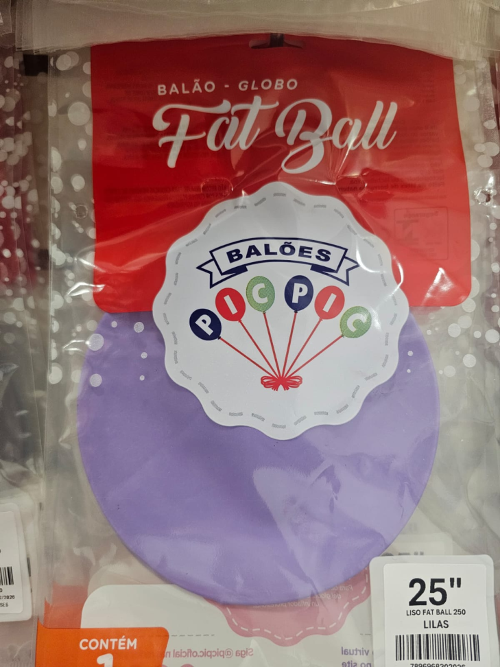 Balão Fat Ball Lilas