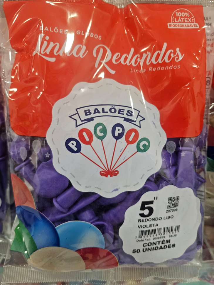 Balão Violeta 5"