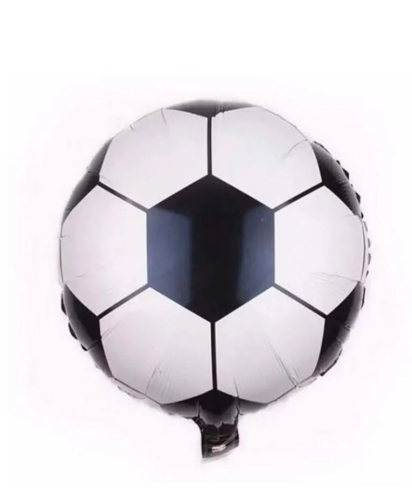 1 Balão Metalizado Bola Futebol 18"