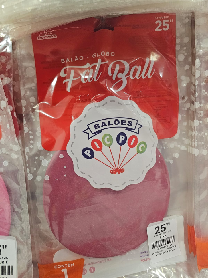 Balão Fat Ball Pink