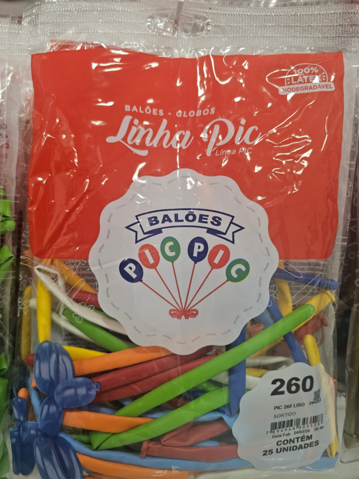 Balão 260 Sortido