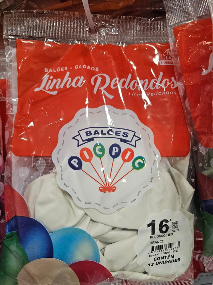 Balão 16" Branco