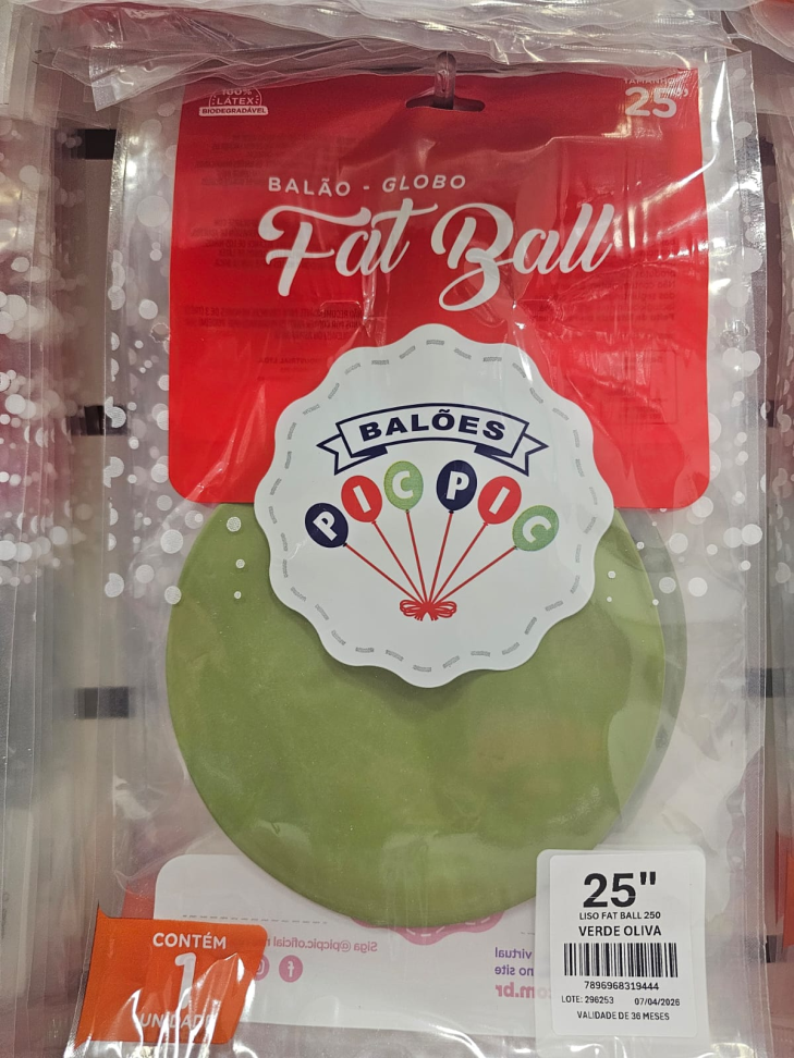 Balão Fat Ball Verde Oliva