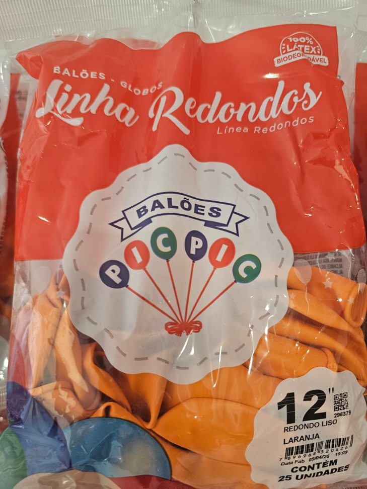 Balão 12" Laranja