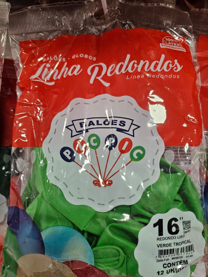 Balão 16" Verde Tropical