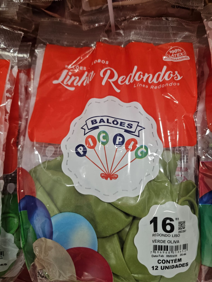 Balão 16" Verde Oliva