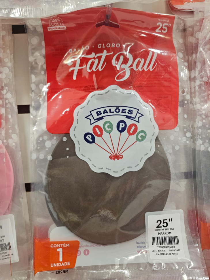 Balão Fat Ball Marrom