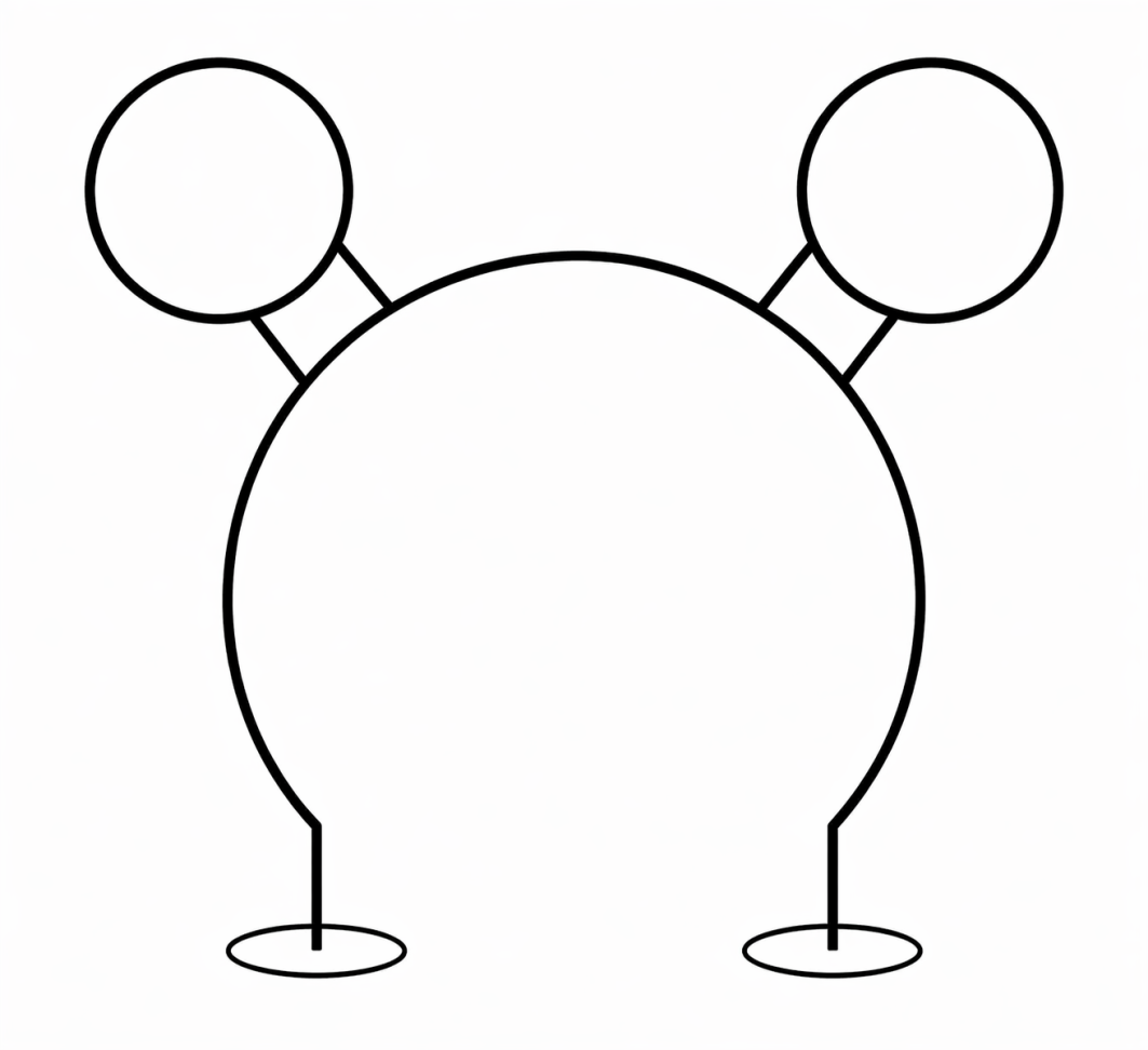 Arco do Mickey - disponivel para aluguel ou venda