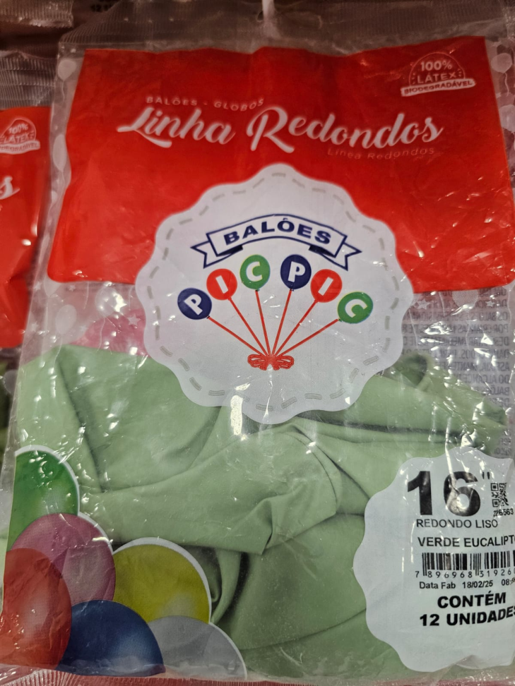 Balão 16" Verde Eucalipto