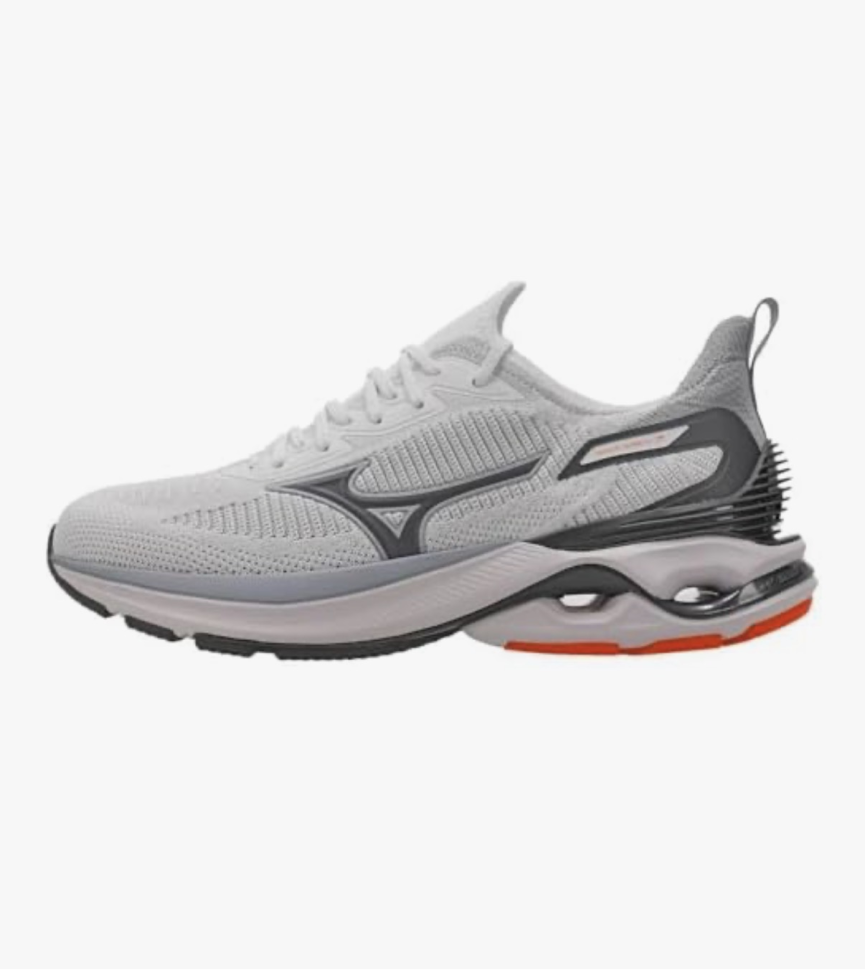 Tênis Mizuno Masc Mirai 7 Branco/Cinza