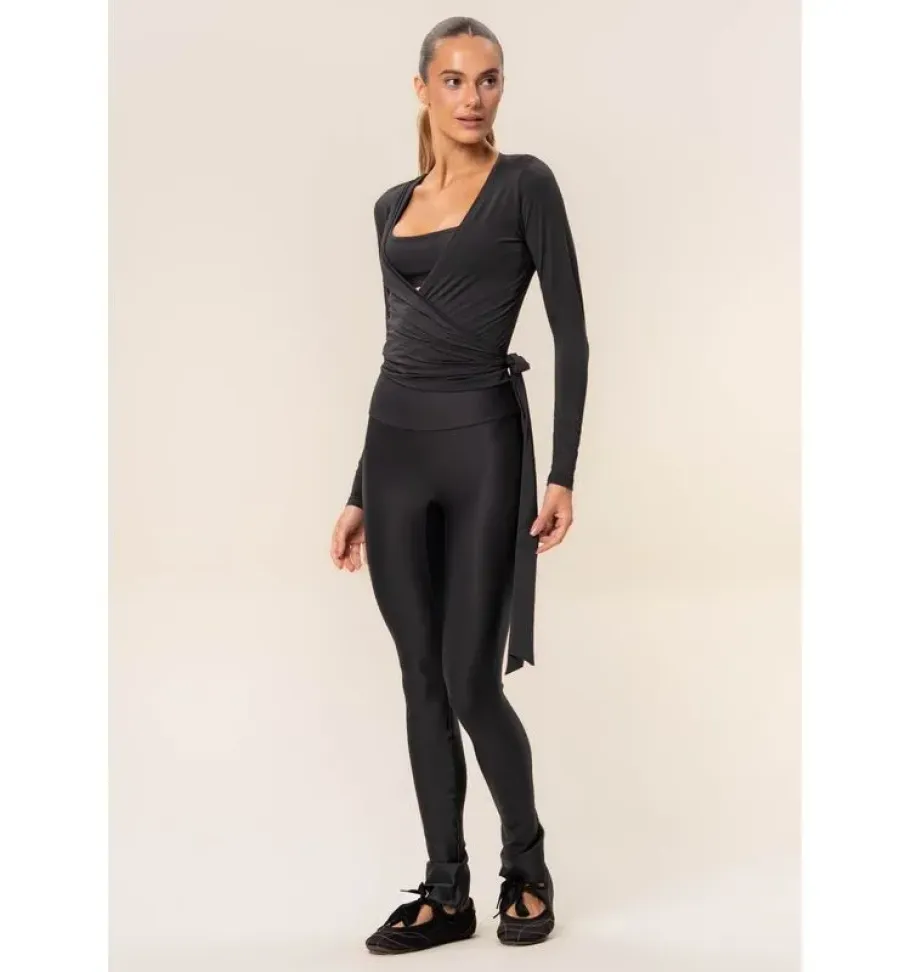 Blusa Advance Transpassada Vivame Preta