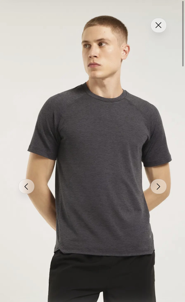 Camiseta Hering Sports Cinza Moove