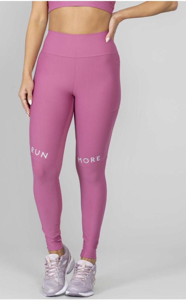 Legging blocking Run More rosa