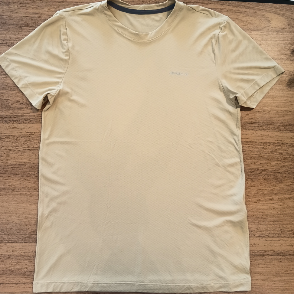 Camiseta Poliamida Ultra Di Paula bege