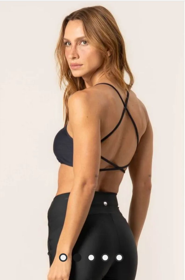 Top Elevate Vivame preto