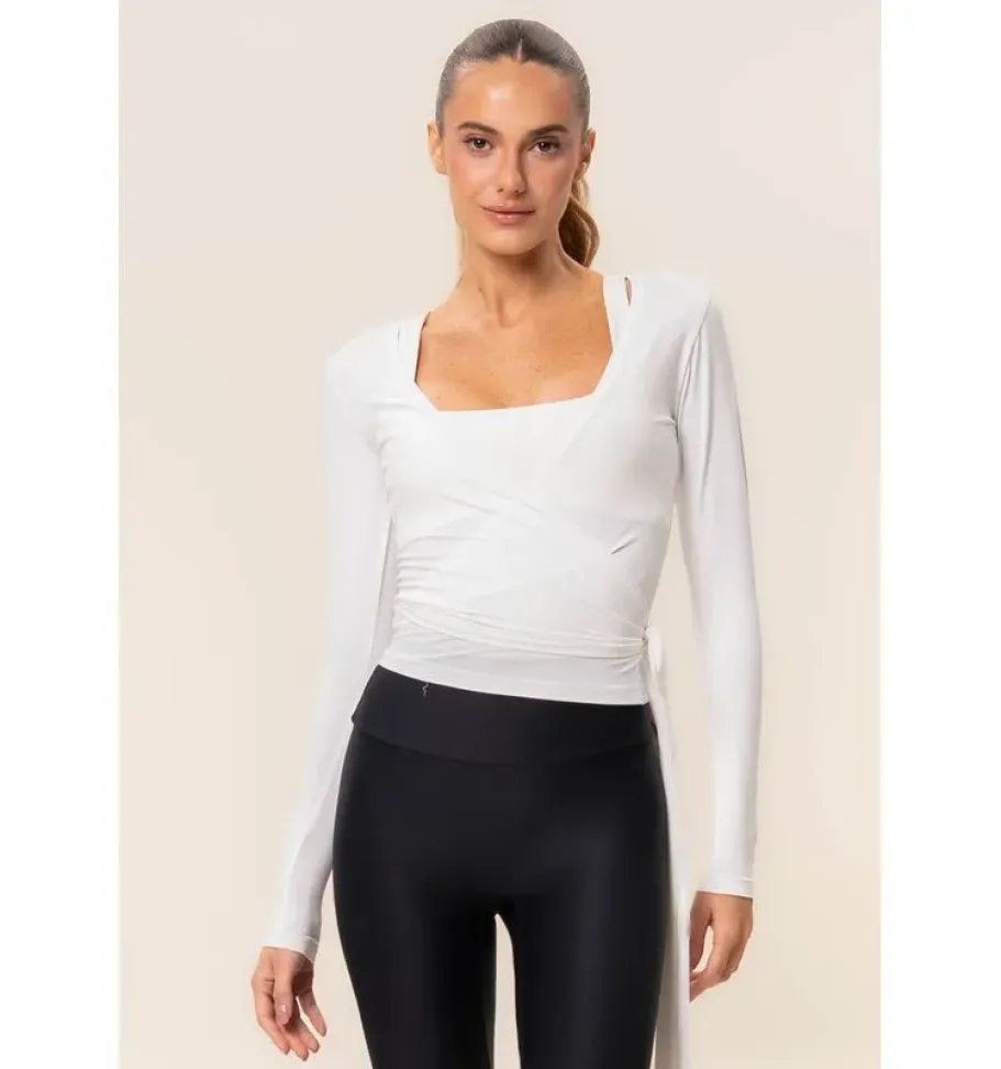 Blusa Balance Transpassada Vivame Branca