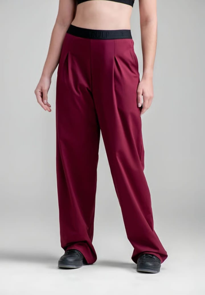 Calça Baggy Larulp vinho
