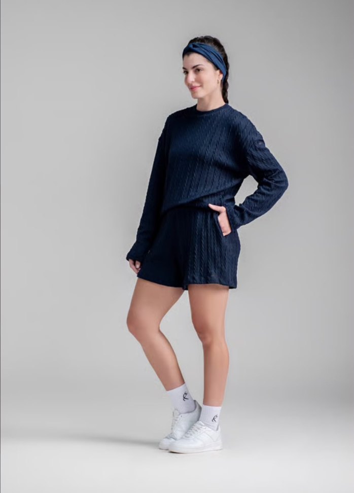 Short Trico Larulp marinho