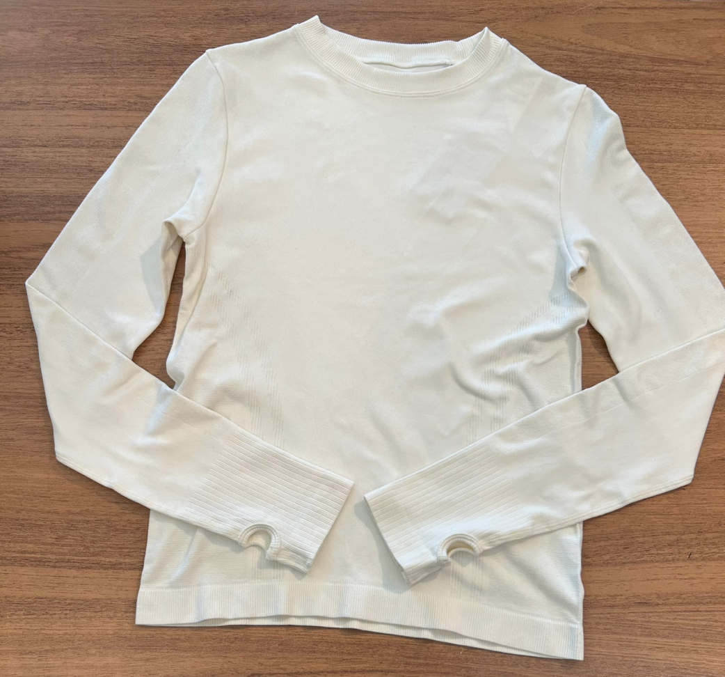 Blusa Manga longa Hering off White