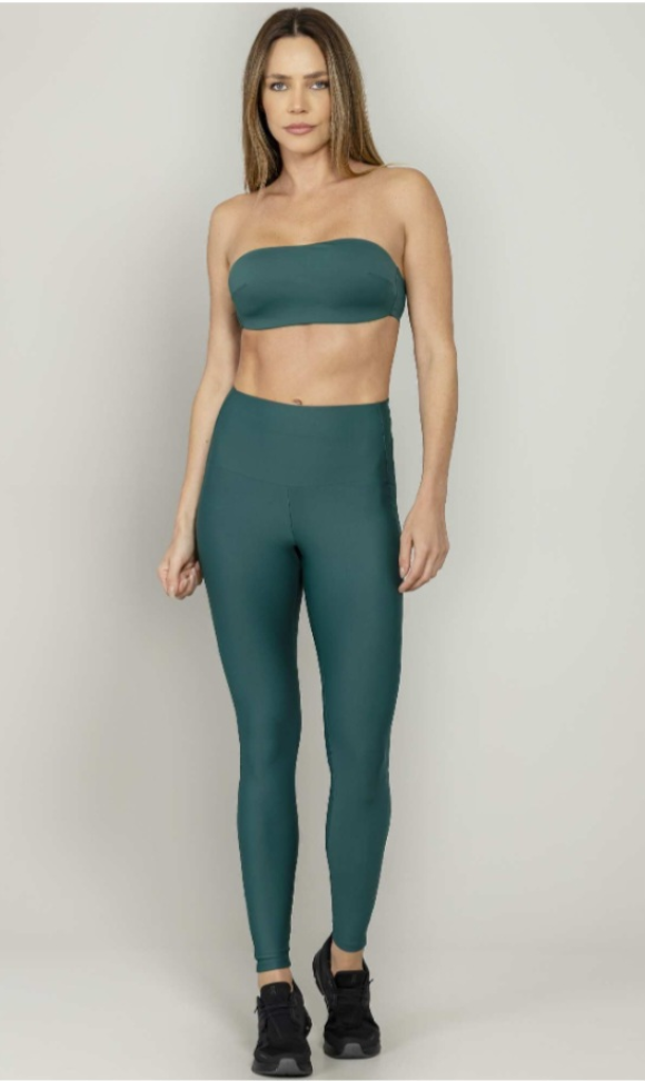 Legging Barriga zero Run More verde