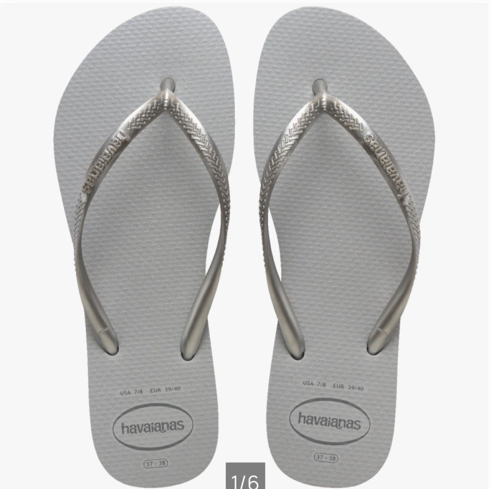 Havaianas Slim Gloss Cinza