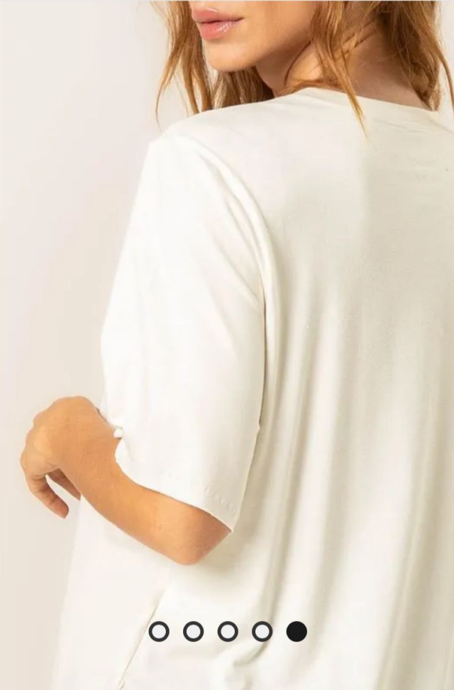 Camiseta Lounge Vivame branco - #3