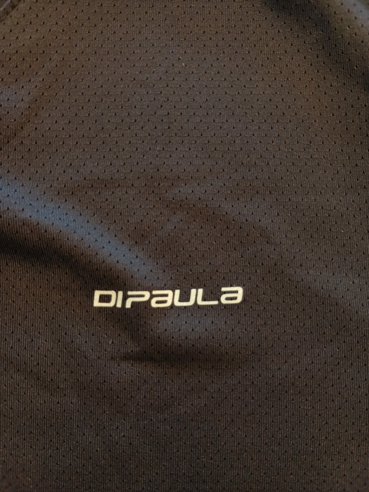 Camiseta Dry Poliamida Di Paula preto