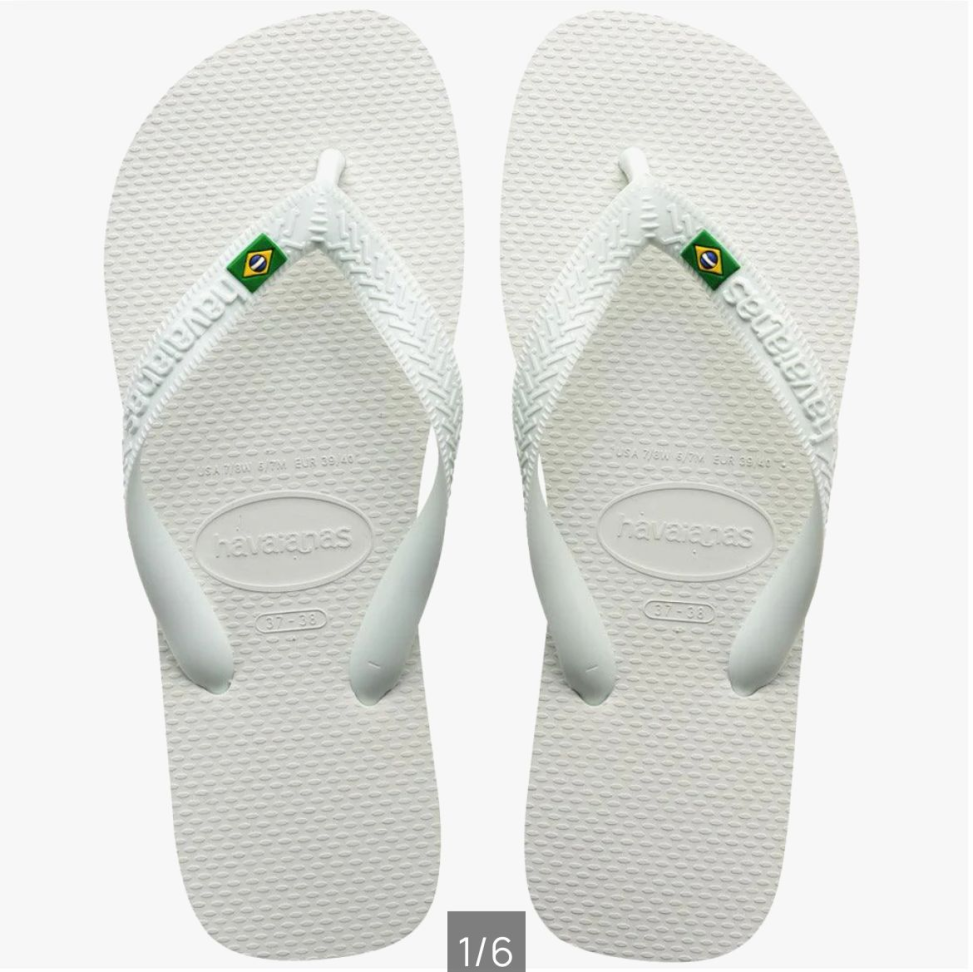 Havaianas Brasil Branca