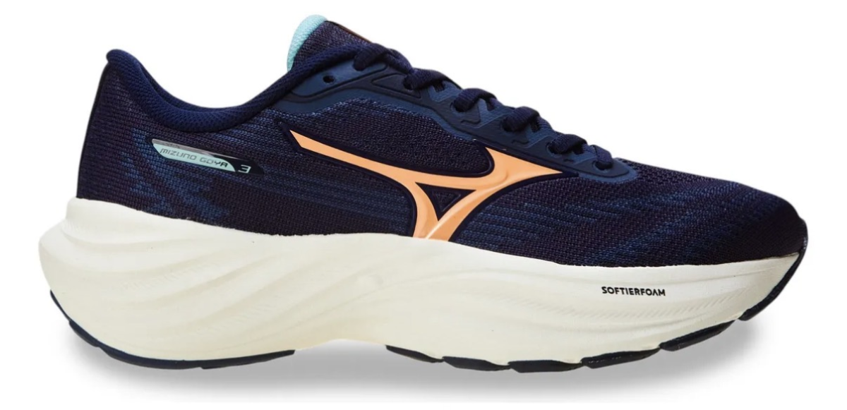Tênis Mizuno Fem Goya 3 Mrh/Papaia