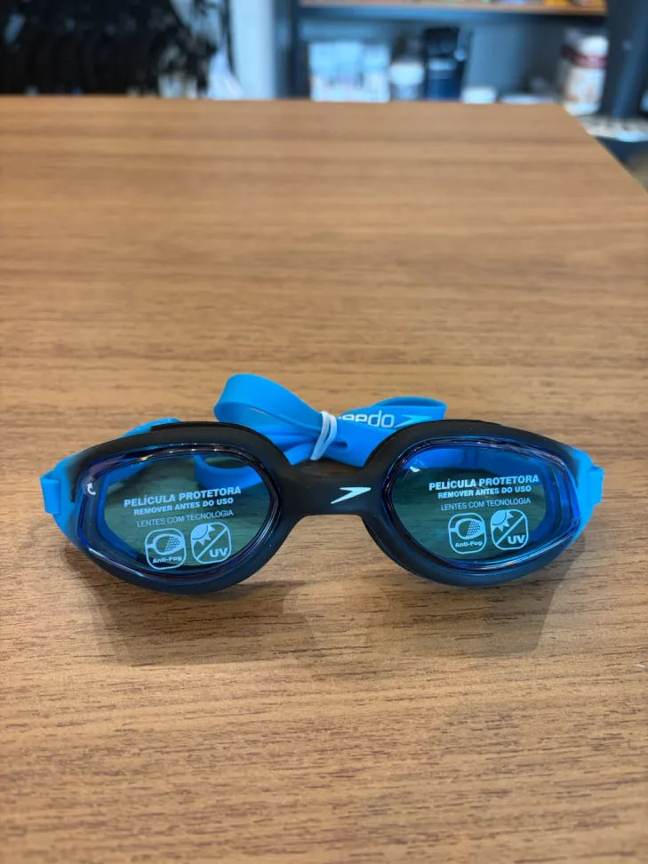 Oculos Smart SLC Speedo preto c/ azul - #1