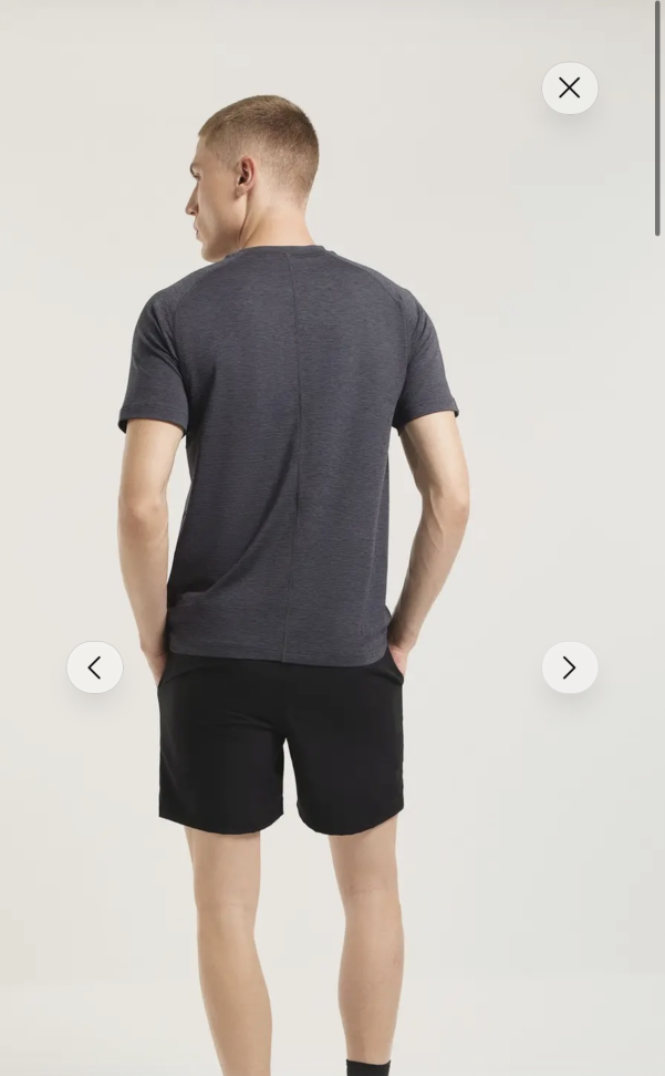 Camiseta Hering Sports Cinza Moove