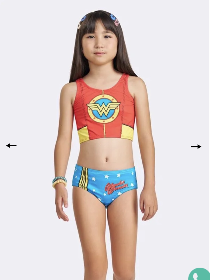 Biquíni Mulher Maravilha