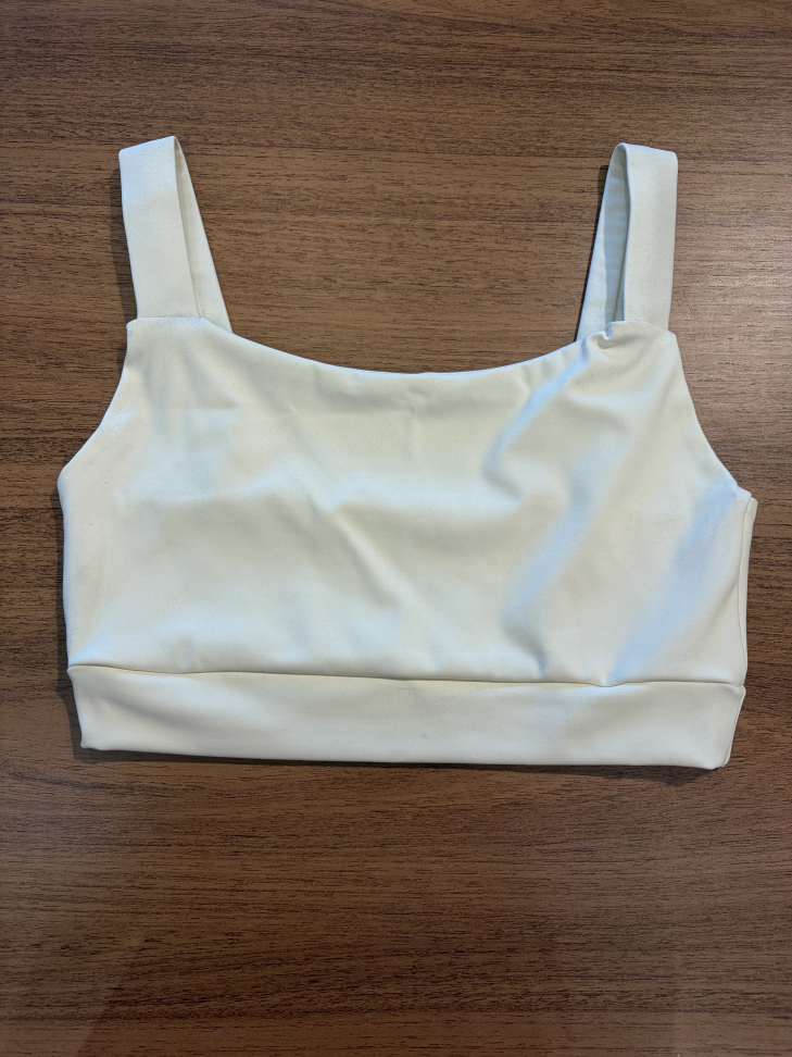 Top Off White Alça Grossa Ânnima
