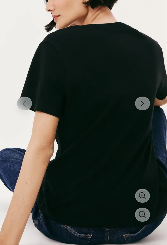 Blusa Hering preto