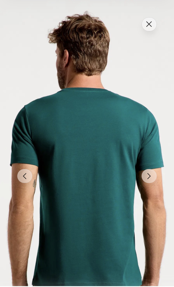 Camiseta Algodão Verde