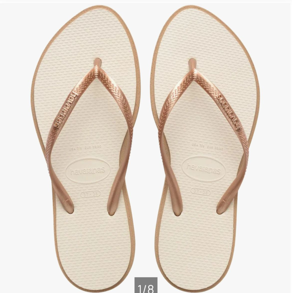 Havaianas Slim Point Beje/Areia