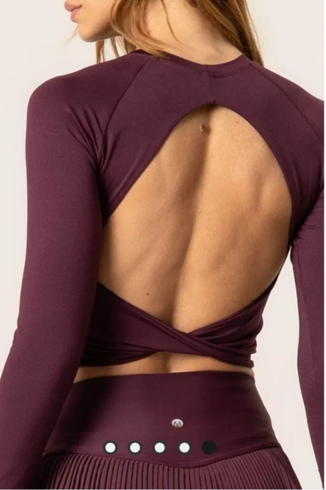 Blusa Vivame bordo - #3