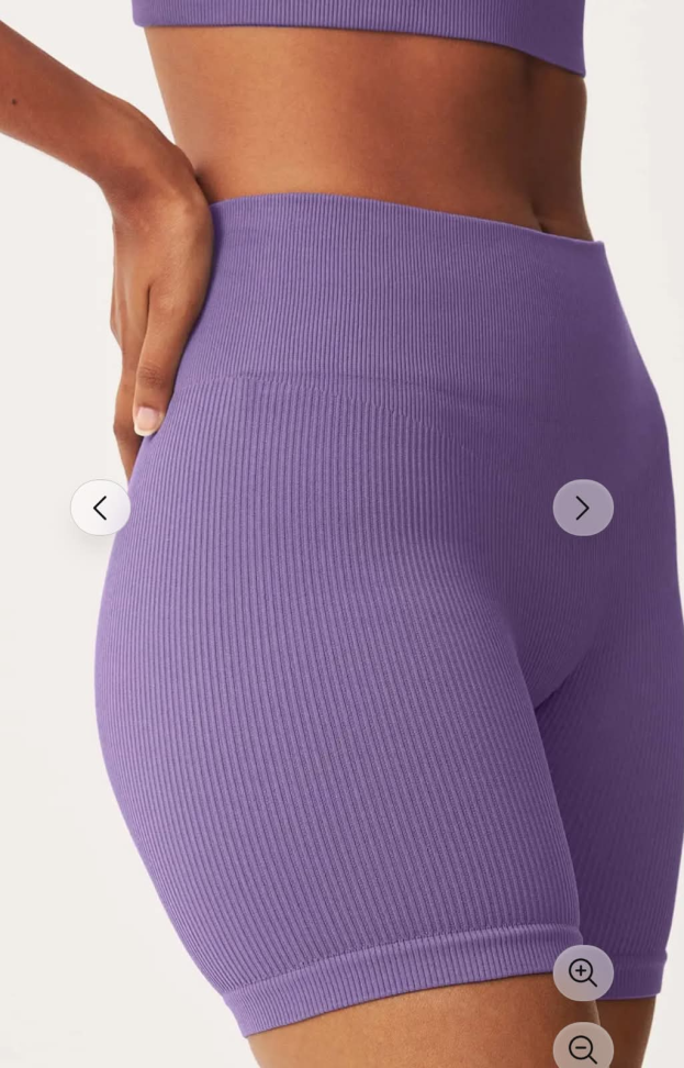 Bermuda Ciclista Sem Costura Hering roxo