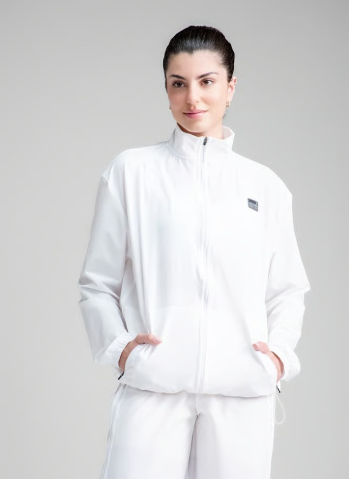 Jaqueta Majorie Larulp branco