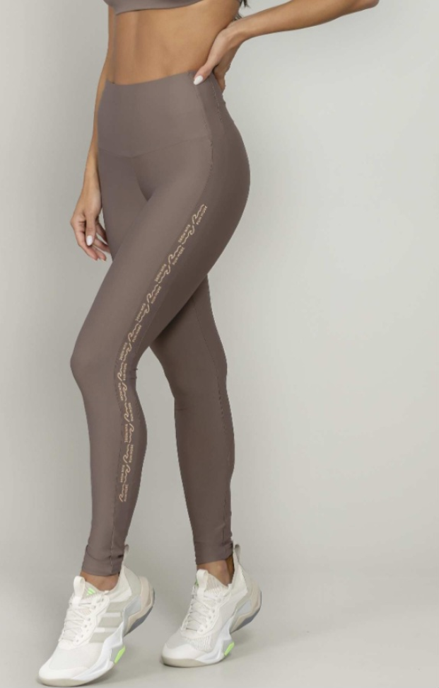 Legging Barriga zero Run More marrom