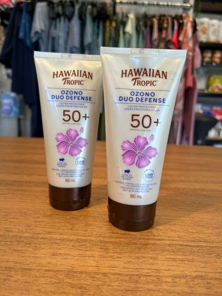 Hawaiian Tropic Ozônio Duo Defense FPS 50+